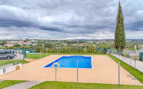 Joaninha: Blue, Swimming Pool, Resort, Landscaping, Shade, Eco Hotel, Artificial Turf, Villa, Hotel, Fence