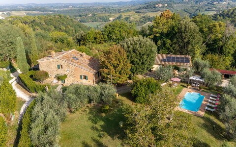 Podere Selva, Pool, Chianti: Estate, Cottage, Food, Farmhouse, Villa, Backyard, Hacienda, Eco Hotel, Plantation