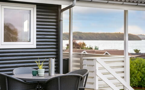 Takenya - 400M from the Sea: Wood, Porch, Home, Deck, Door, Outdoor Furniture, Shade, Siding, Cottage, Balcony
