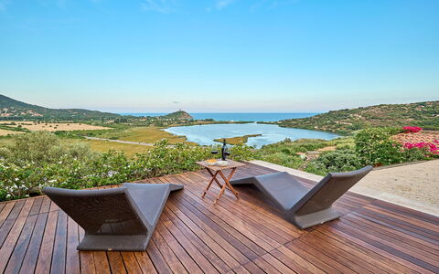 Villa Ananda 8: Resort, Swimming Pool, Eco Hotel, Outdoor Furniture, Balcony, Coast, Ocean, Shade, Landscaping