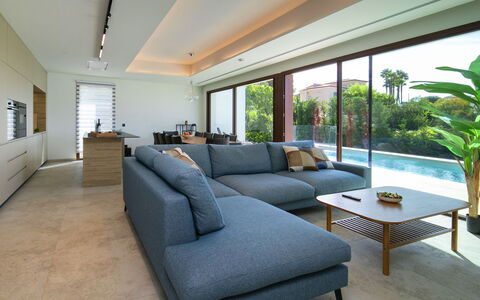 Abnorma: Furniture, Couch, Interior Design, Living Room, Flooring, Floor, Apartment, Table, Ceiling