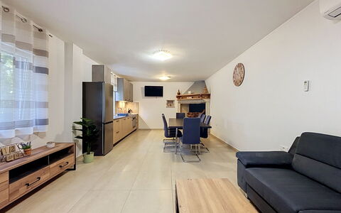 Martina: Furniture, Interior Design, Flooring, Couch, Floor, Wood, Ceiling, Room, Living Room, Wood Flooring