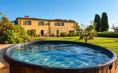 Villa Monte, Bolgheri: Blue, Water, Swimming Pool, Composite Material, Resort, Water Feature, Eco Hotel, Leisure, Estate, Garden