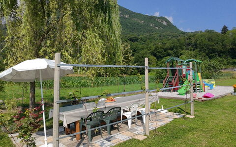 Casa Mis: Shade, Garden, Outdoor Furniture, Leisure, Outdoor Table, Backyard, Park, Yard, Landscaping, Outdoor Structure