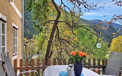 Villa Maria: Blue, Wood, Furniture, Home, Outdoor Furniture, Chair, Shade, Balcony, Wood Stain, Eco Hotel