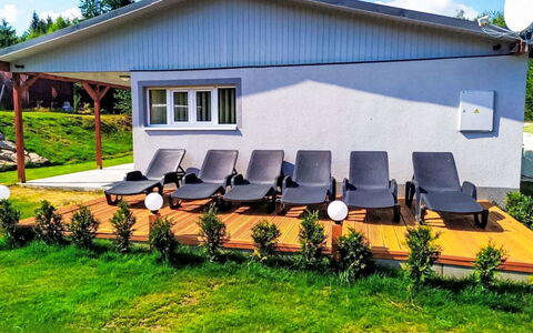 Svahová 3: Blue, Wood, Furniture, Home, Outdoor Furniture, Chair, Shade, Balcony, Wood Stain, Eco Hotel