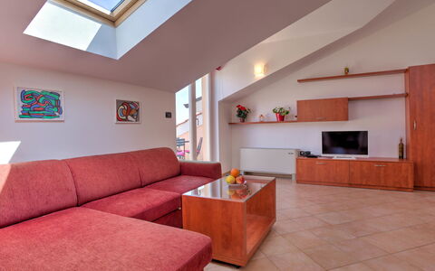 Lovran 135: Flooring, Interior Design, Floor, Furniture, Wood, Couch, Ceiling, Room, Living Room