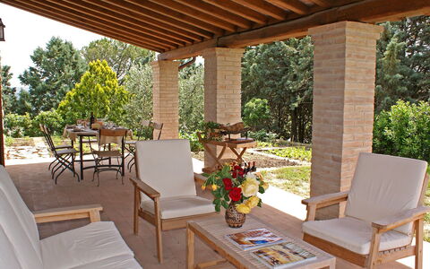 Orvieto 840: Property, Furniture, Patio, House, Building, Room, Real Estate, Porch, Table, Outdoor Table