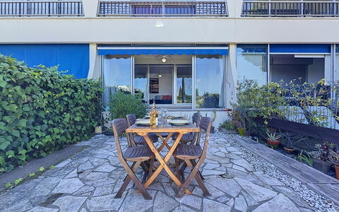 Port Camargue 210: Shade, Chair, Houseplant, Outdoor Furniture, Flowerpot, Eco Hotel, Resort, Balcony, Hotel