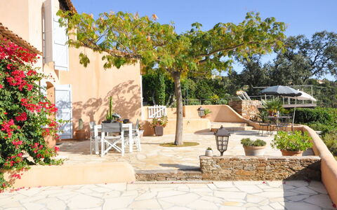 Mare e Sole: Plant, Property, Sky, Building, Window, Flower, Chair, Tree, Outdoor Furniture, Flowerpot