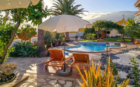 Antequera: Water, Plant, Sky, Property, Umbrella, Nature, Azure, Swimming Pool, Chair, Building