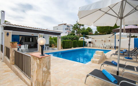 Anromi: Sky, Water, Cloud, Swimming Pool, Building, Plant, Shade, Outdoor Furniture, Chair, Leisure