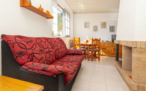 La Rectoria: Furniture, Table, Couch, Comfort, Orange, Wood, Interior Design, Living Room, Architecture, Studio Couch