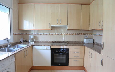 Jalisco de Los Monteros: Property, Room, Kitchen, Cabinetry, Furniture, Countertop, Building, Real Estate, House, Kitchen Stove