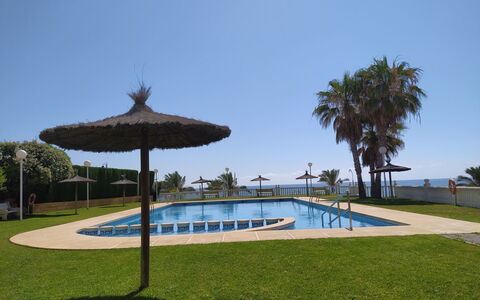 Urbaeuropa: Water, Sky, Plant, Nature, Tree, Azure, Swimming Pool, Shade, Arecales, Architecture