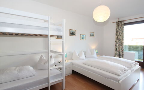 Seefeld in Tirol 202: Furniture, Bedroom, Room, Bed, White, Property, Bed Sheet, Interior Design, Bed Frame, Bedding