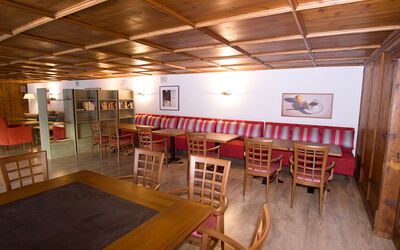 Seefeld In Tirol 500: Table, Furniture, Chair, Wood, Interior Design, Architecture, Flooring, Floor, Building, Real Estate