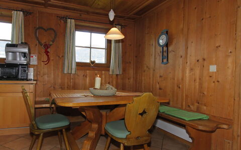 Auhäusl: Room, Furniture, Table, Property, Building, Interior Design, House, Dining Room, Kitchen & Dining Room Table, Wood