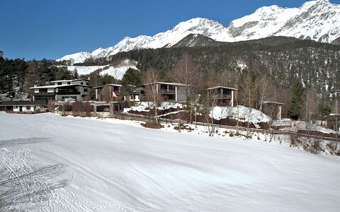 Telfs 305: Sky, Mountain, Snow, Property, Natural Landscape, Slope, Building, Freezing, House, Cloud