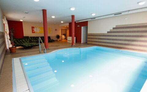 Längenfeld 100: Property, Swimming Pool, Building, Water, Window, House, Interior Design, Wood, Flooring, Floor