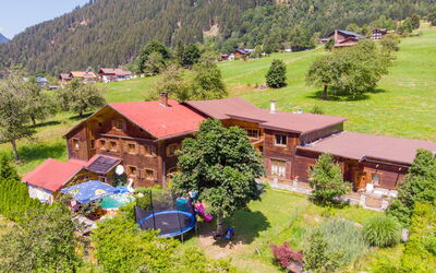 Sankt Gallenkirch 150: Plant, Property, Building, Ecoregion, Tree, Sky, Green, Mountain, Natural Landscape, House