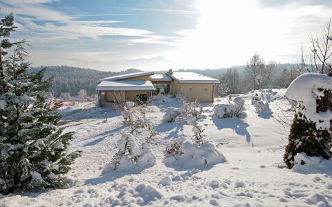 Carinthia: Snow, Winter, Sky, Freezing, Mountain, Tree, Geological Phenomenon, Home, Cloud, Piste