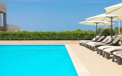 Villa Jadranka: Swimming Pool, Property, Resort, Real Estate, Sunlounger, Building, House, Vacation, Leisure, Architecture