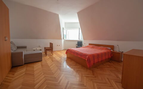 Lovran 111: Property, Furniture, Comfort, Building, Wood, Interior Design, Architecture, House, Floor, Flooring