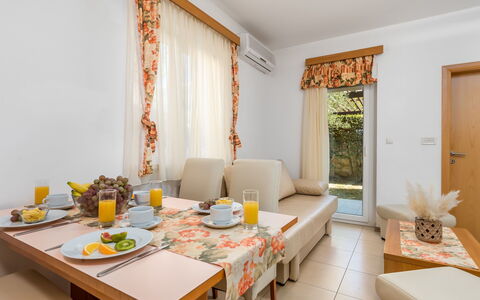 Rab Rab 310: Room, Property, Interior Design, Furniture, Yellow, Table, Building, Real Estate, House, Dining Room