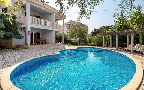 Lucija: Swimming Pool, Property, Real Estate, House, Residential Area, Home, Building, Leisure, Water, Estate