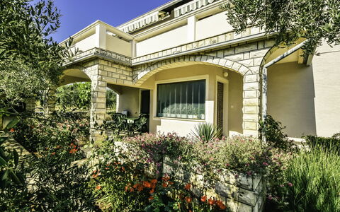 Marija: Plant, Building, Sky, Window, Tree, House, Shade, Door, Porch, Residential Area