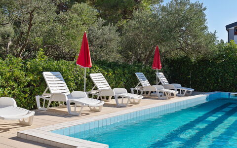 Vir 131: Swimming Pool, Outdoor Furniture, Resort, Sunlounger, Eco Hotel, Shade, Chair, Backyard, Umbrella, Hacienda