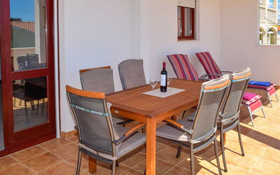Lucija 340.1: Table, Furniture, Property, Window, Chair, Wood, Building, Living Room, Floor, Flooring