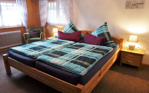 Haus Schwärzel: Bedroom, Furniture, Bed, Room, Bed Sheet, Property, Bed Frame, Mattress, Interior Design, Bedding