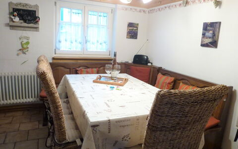Haus Schwärzel: Room, Property, Table, Furniture, Dining Room, House, Building, Real Estate, Interior Design, Floor