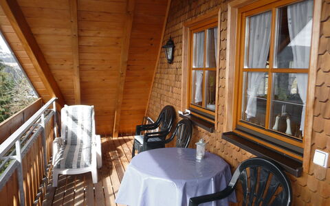 Schiltach 100: Room, Property, Building, Log Cabin, Porch, Wood, House, Real Estate, Furniture, Home