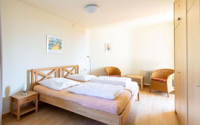 Immenstaad 230: Furniture, Property, Comfort, Table, Building, Wood, Bed Frame, Bed, Pillow