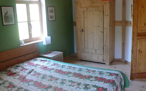Rosencottage: Bedroom, Room, Bed, Property, Furniture, Bed Sheet, Bed Frame, Floor, Mattress, House