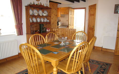 Glenvale Cottage: Room, Property, Dining Room, Furniture, Kitchen & Dining Room Table, Building, Table, Interior Design, Real Estate, House