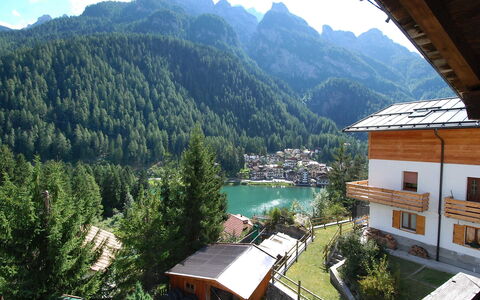 Alleghe 100: Water, Sky, Building, Mountain, Window, Nature, Tree, Natural Landscape, Plant, Highland