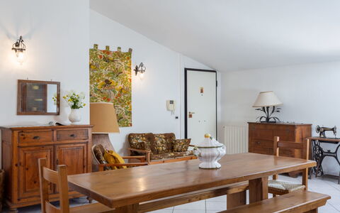 Maddalena: Table, Furniture, Wood, Picture Frame, Lighting, Couch, Interior Design, Living Room, Houseplant, Floor