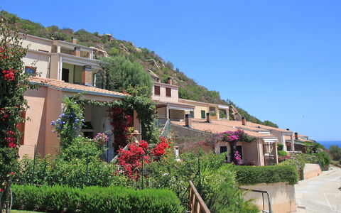Costa Rei 100: Sky, Plant, Flower, Building, Window, Vegetation, House, Tree, Neighbourhood, Wall