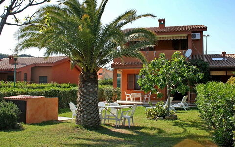 Costa Rei 180: Plant, Sky, Building, Property, Window, Botany, Tree, Land Lot, House, Arecales