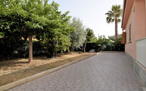 Giaquinta: Sky, Building, Road Surface, Plant, Asphalt, Vegetation, Land Lot, Window, Shade, Arecales