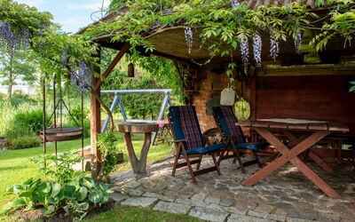 Rekowo 100: Plant, Property, Furniture, Building, Sky, Shade, Tree, Outdoor Furniture, Leisure, Cottage
