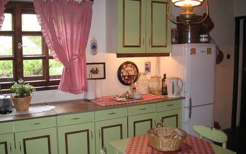 Borek Sulęcki: Room, Pink, Furniture, Kitchen, Interior Design, Property, Curtain, Dining Room, Table, Window Valance