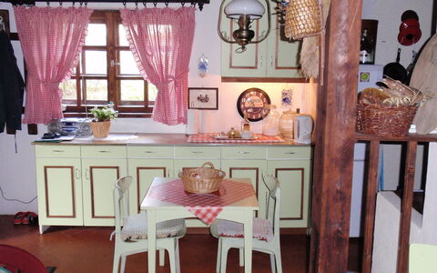 Borek Sulęcki: Room, Furniture, Dining Room, Pink, Property, Table, Interior Design, Kitchen & Dining Room Table, Hutch, House