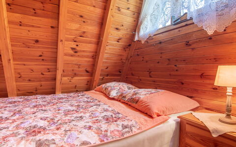 Borek Sulęcki: Bedroom, Wood, Interior Design, Floor, Flooring, Bed Sheet, Bed, Linens, Furniture, Bedding