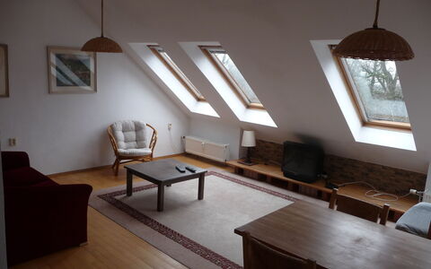 Hodkovičky: Table, Furniture, Property, Couch, Wood, Interior Design, Living Room, Window, Flooring, Hall