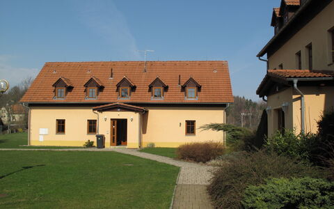 Ceska Kamenice 110: Building, Sky, Plant, Window, Property, House, Real Estate, Cloud, Facade, Grass